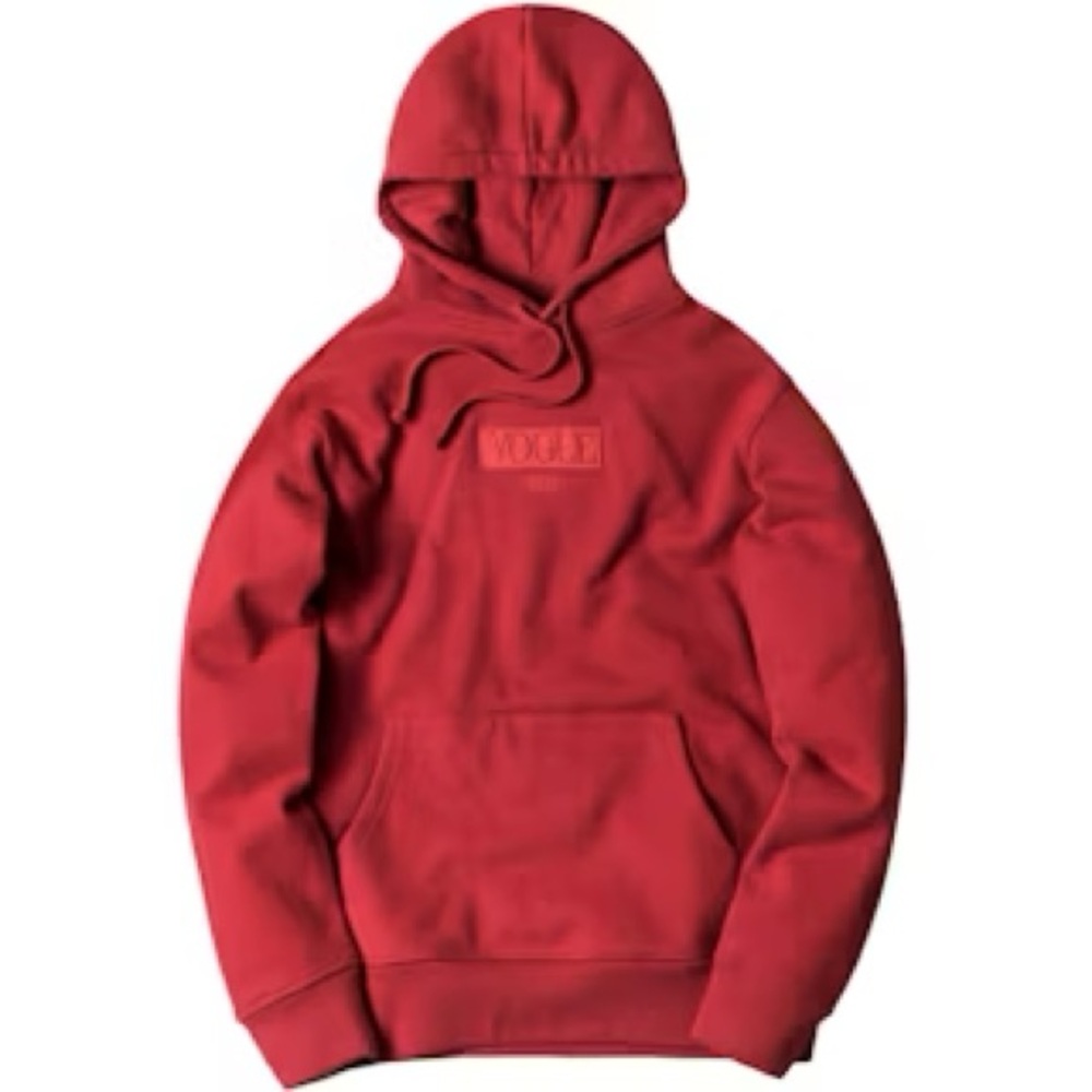 Kith x Vogue Pompeian Red Hoodie